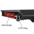 Jeep Rear Bumper Textured Black w/2x 18W LED Lights & Hook Receivers and 2X 4.75T D-Rings Compatible With 2018-2023 Wrangler JL & JLU
