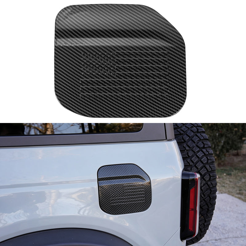 American Flag ABS Fuel Door Cover for 2021–Present Ford Bronco 2-Door & 4-Door