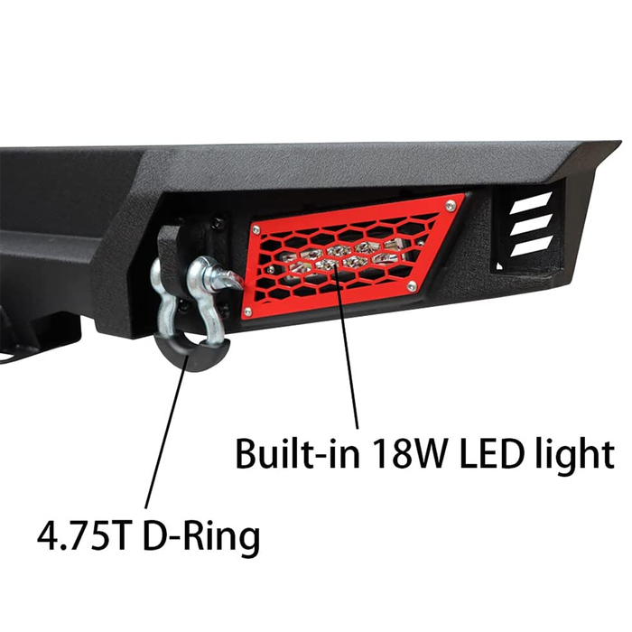 2018-2025 Jeep Wrangler JL/JLU Front & Rear Bumpers Combo Kits