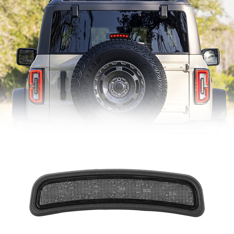 Spare Tire-Mounted LED Third Brake Light for 2021–2026 Ford Bronco (Non-Sport)