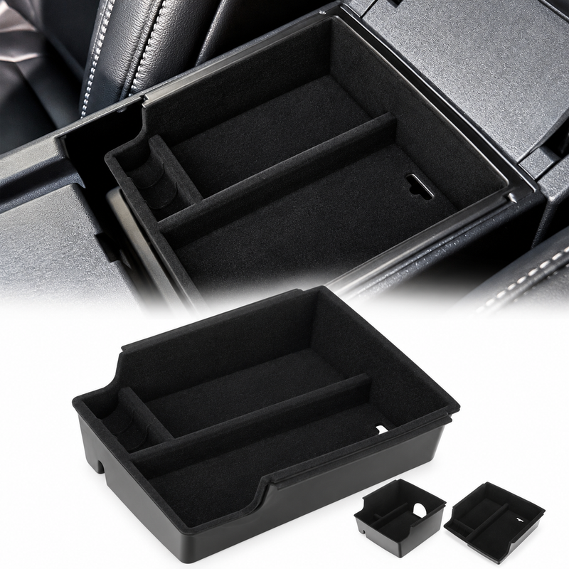 Center Console Storage Organizer for 2021-2024 Ford Bronco (Not compatible for Bronco Sport)