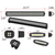 Jeep Wrangler Front and Rear Bumper Combo Kits with Winch Plate for 2018-2024 Wrangler JL/JLU 2 Door /4 Door