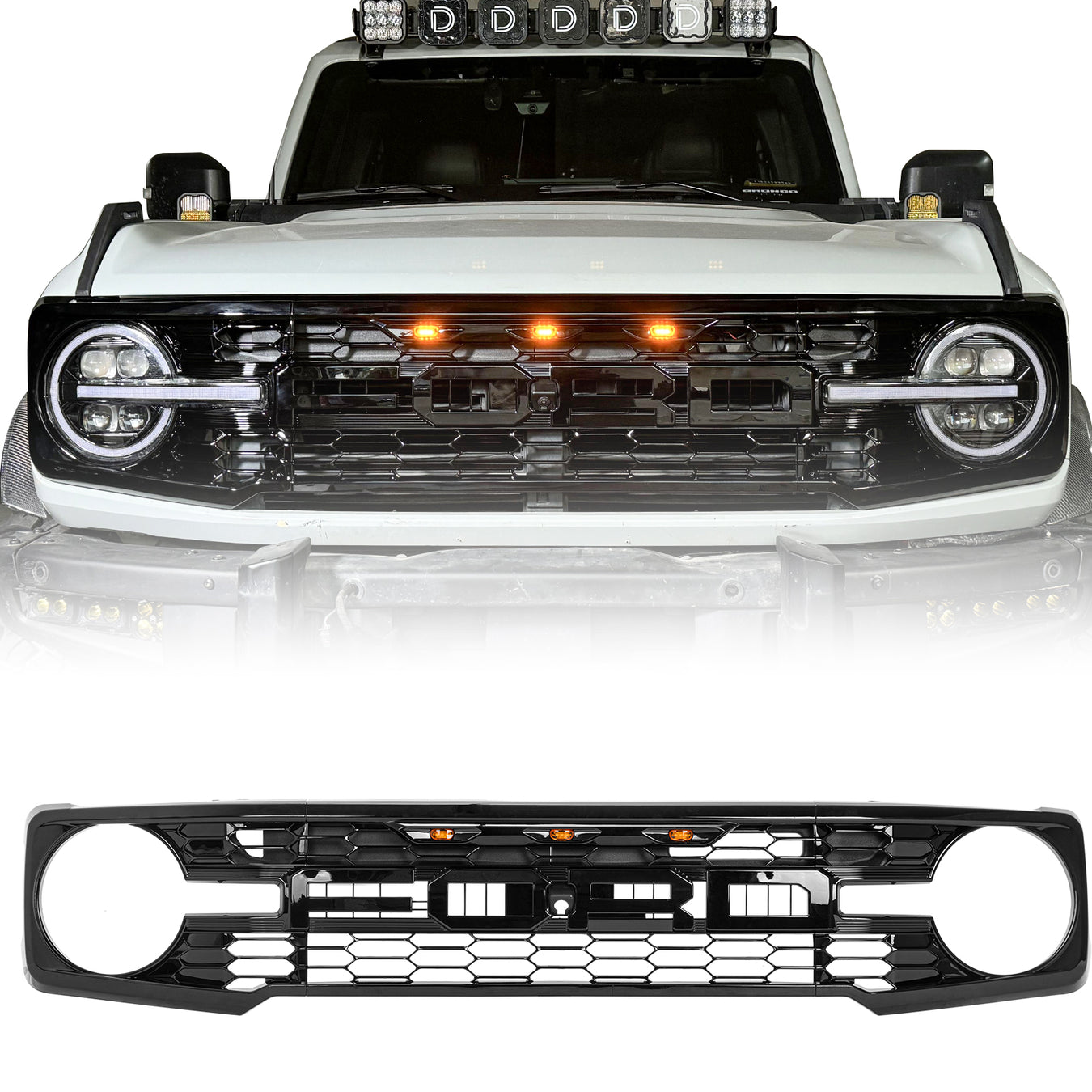 Bronco Grilles
