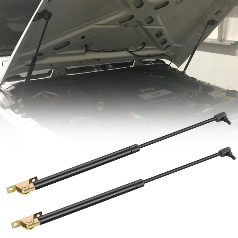 Hydraulic Carbon Steel Hood Lift Supports for 2007-2018 Jeep Wrangler JK JKU (2PCS)