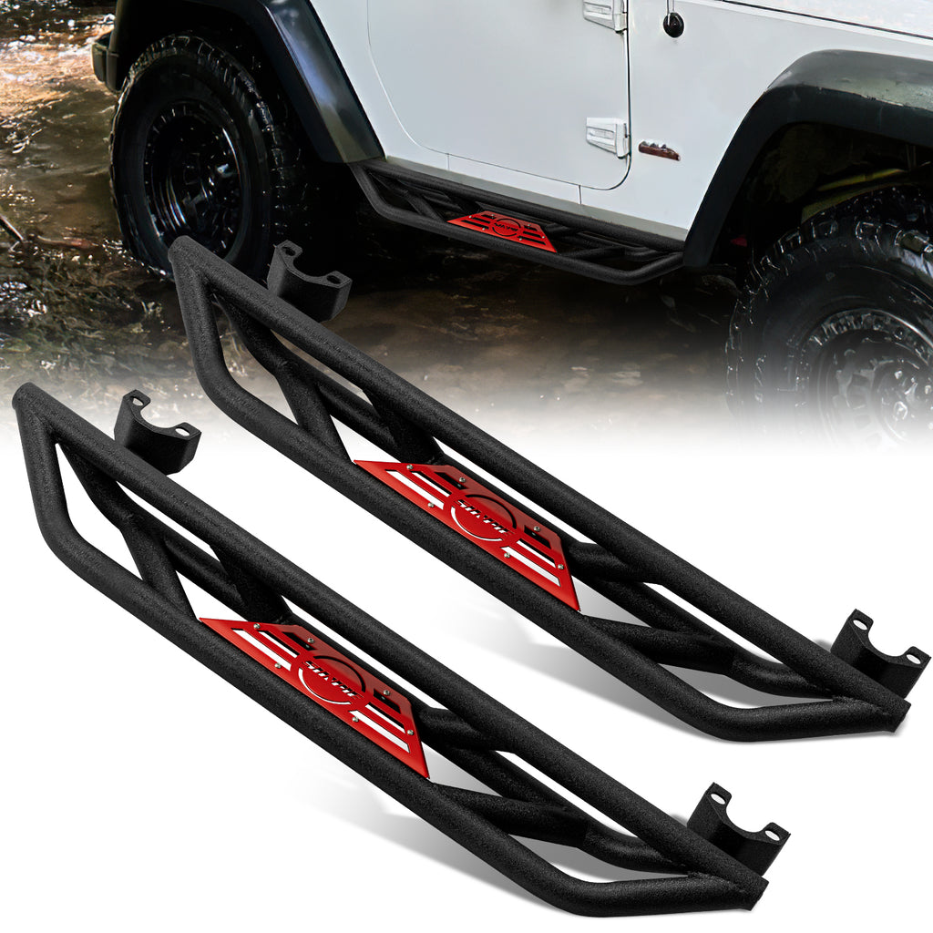 Jeep Side Steps & Running Boards for 2007-2018 Jeep Wrangler JK 2 Door