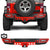 Jeep Wrangler JK/JKU Steel Rear Bumper with License Plate Bracket & Light