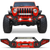 Jeep JK/JKU Front & Rear Bumpers with Winch Plate and License Plate Bracket and License Plate Light