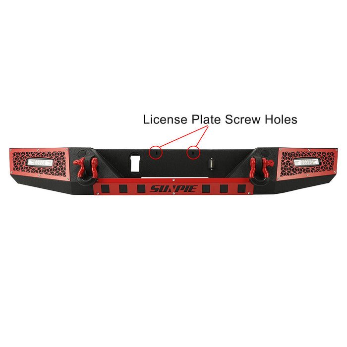2019+ Jeep Gladiator JT Steel Front and Rear Bumpers with Winch Plate Combo Kits