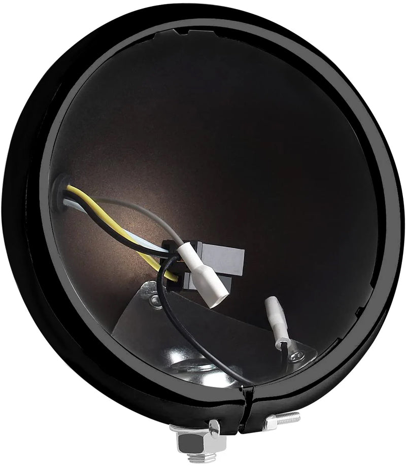 5-3/4"LED Headlight Housing Bucket Mounting Bracket for Harley Motorcycle