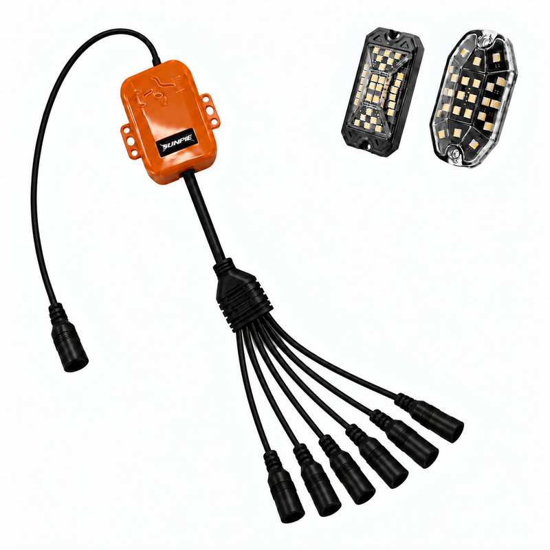 Replacement Control Box for SUNPIE Wide Angle & Fifteen-Sided Series RGBW Rock Lights