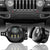 9 inch Halo DRL LED Headlights with 4 inch Fog Lights Combo Kits for 2018+ Jeep Wrangler JL JLU Jeep Gladiator (JT)