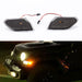 LED side marker lights for Jeep Wrangler JL & Unlimited 2018 2019 Smoked Pair Fender Indicators