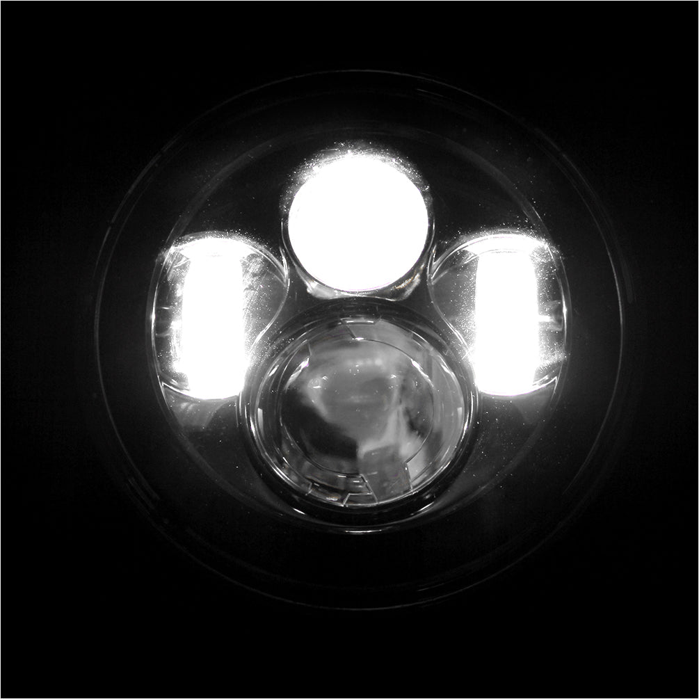 7" LED Headlights + 4" Fog Lights Combo Kit for 2007-2018 Jeep Wrangler JK JKU