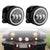 (2pcs/set) White Halo Ring 4 Inch Fog Light for Jeep Wrangler TJ LJ JK  CJ-8  CJ-7