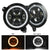 9" LED Headlights + 4" LED Fog Lights with DRL & Amber Turn Signals for 2018-2024 Jeep Wrangler JL/JLU and Jeep Gladiator JT