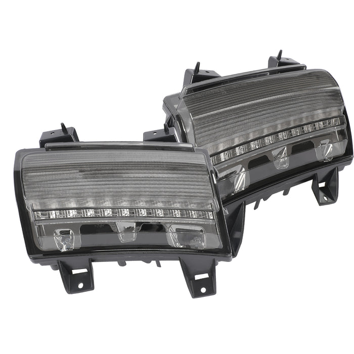 LED Fender Flare Marker Lights for 2018-2025 Jeep Wrangler 4xe JL/JLU and Jeep Gladiator