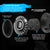 9"Rotating Series 3D LED Lens Halo Headlights with Turn Signal For 2018-2024 Jeep Wrangler JL JLU & Jeep Gladiator JT (2pcs/set)