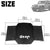 2018-2024 Jeep Wrangler JL/JLU & 2019-2024 Jeep Gladiator JT Console Armrest Cover with Dog Paw Prints Storage Bag