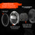 9 inch DOT White Halo DRL LED Headlights For 2018-2023 Jeep Wrangler & Jeep Gladiator JT