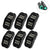 Sunpie 6 PCS RGBW Rectangle Series LED Rock Lights Bluetooth & Remote Controller
