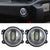 (2pcs/set) White Halo Ring 4 Inch Fog Light for Jeep Wrangler TJ LJ JK  CJ-8  CJ-7