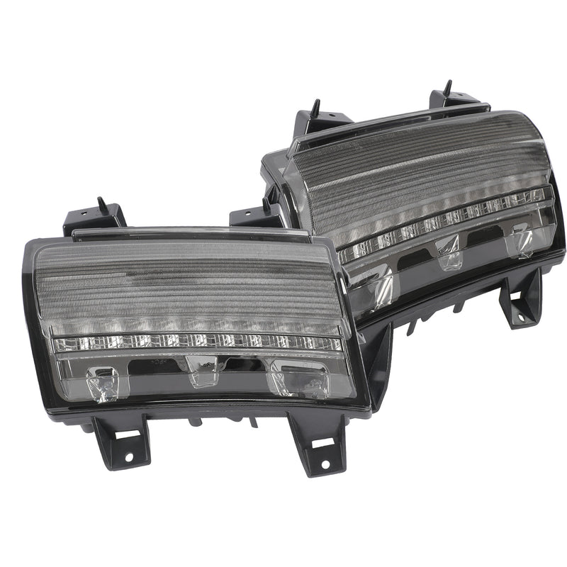 LED Fender Lights and Side Marker Lights (DOT) with Turn Signal Function for 2018-2025 Jeep Wrangler 4xe JL/JLU and Jeep Gladiator
