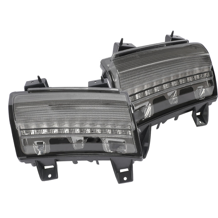 LED Fender Lights and Side Marker Lights (DOT) with Turn Signal Function Compatible With 2018-2024 Jeep Wrangler JL/JLU