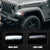 LED Fender Flare Marker Lights for 2018-2023 Jeep Wrangler JL/JLU (Not Fit Sport)