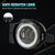 4 inch RGB Halo Rotating LED Fog Lights For 2018-2023 Jeep Wrangler JL JLU Jeep Gladiator (JT) (2pcs/set)