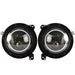 7" Headlight Retrofit Bracket for Jeep Wrangler JL JLU 2018 2019 (Pair) (LED Wiring Adapters Included)