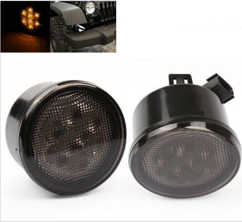 7" Headlights + 4" Fog Lights + Front Turn Signals + Fender Turn Signals + Tail Lights Combo Kit for 2007-2018 Jeep Wrangler JK JKU