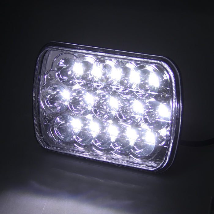 5x7 LED Headlights for Jeep Cherokee XJ YJ