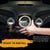 7" LED Halo Headlight with 4.5" LED Passing Lights and 7" Bracket Mounting Ring Kits For Harley Indian Yamaha Motorcycles