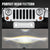 (2pcs/set) 4" 5D LED Fog Lights for 1997-2018 Jeep Wrangler TJ LJ JK JKU