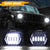 5x7 Led Headlight, 85W 7x6 Led Headlights with High Low Beam DRL, H6054 5054 Rectangular Sealed Beam for Jeep Wrangler YJ 6054 H5054 Cherokee XJ Truck (2pcs/set)