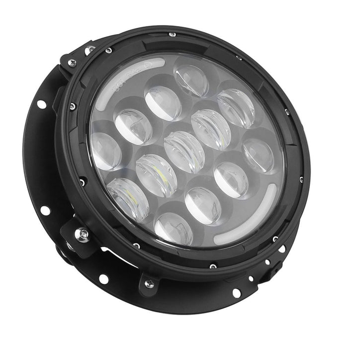 7" Black Round Headlight Ring Mounting Bracket - Sunpie