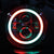 Sunpie 7" multi-color RGB Headlight with running halos - Sunpie