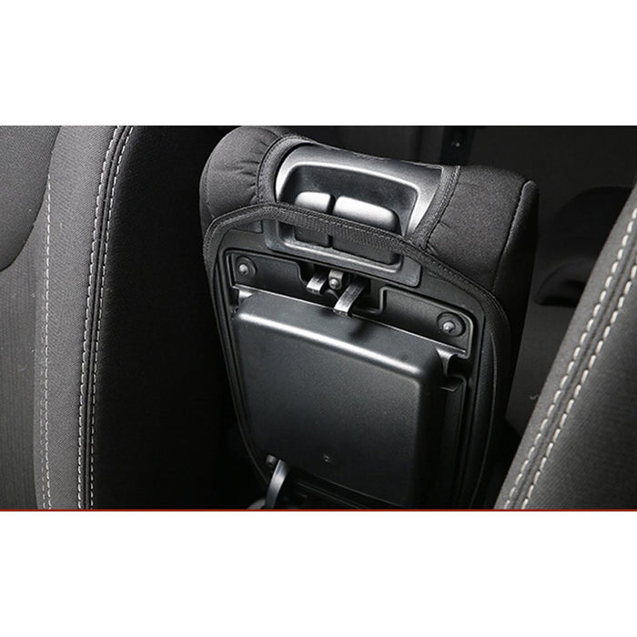 Center Console Cover with Storage Bag for 2011-2018 Jeep Wrangler JK JKU
