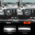 9 inch DOT White Halo DRL LED Headlights For 2018-2023 Jeep Wrangler & Jeep Gladiator JT