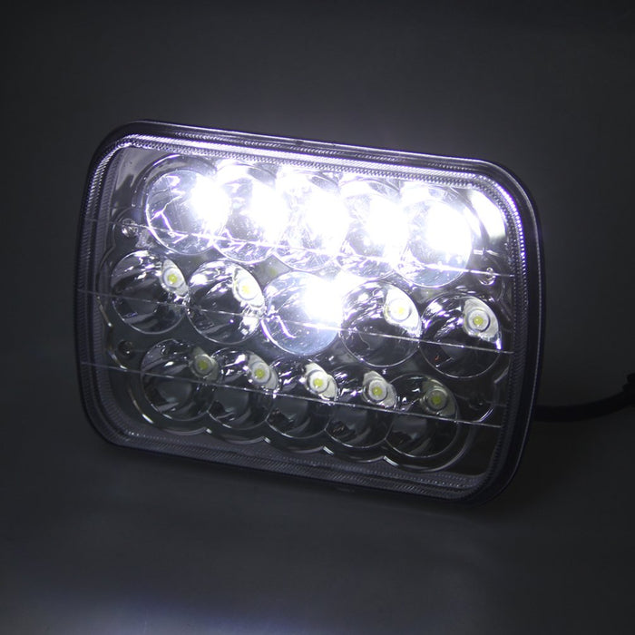 5x7 LED Headlights for Jeep Cherokee XJ YJ