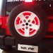 Jeep Wrangler 85 pcs LED Chip Third Brake Tail Spare Tire Light 12V - Sunpie