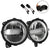 9 inch DOT White Halo DRL LED Headlights & 4 inch LED Fog Lights Combo Kits For 2018-2023 Jeep Wrangler JL JLU Jeep Gladiator (JT)