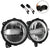 9 inch DOT White Halo DRL LED Headlights For 2018-2023 Jeep Wrangler & Jeep Gladiator JT