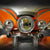 SUNPIE LED Headlight and Auxiliary Light Combo for Harley Davidson