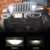 9"Rotating Series 3D LED Lens Halo Headlights with Turn Signal For 2018-2023 Jeep Wrangler JL JLU & Jeep Gladiator JT (2pcs/set)
