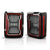 2007-2018 Jeep Wrangler JK JKU Lens LED Tail Lights (2pcs/set)