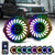9"Rotating Series 3D LED Lens Halo Headlights with Turn Signal For 2018-2024 Jeep Wrangler JL JLU & Jeep Gladiator JT (2pcs/set)
