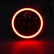 7 inch RGB halo LED headlight for Harley Davidson Street Glide Road King Softail - Sunpie