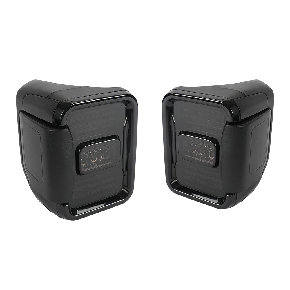 Smoked Jeep Gladiator LED Tail Lights Compatible for 2019-2026 Jeep Gladiator JT (2pcs/set)