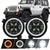 9 inch LED Headlights with DRL & Amber Turn Signal for Jeep Wrangler JL/JLU Jeep JT Gladiator
